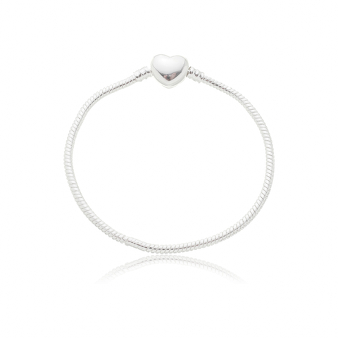 Pulseira Pop Heart Flexível - Tamanho 17