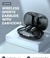 Fones de ouvido sem fio Lenovo-True com microfone, controle de botão, redução na internet