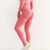 leggings fitness esporte sem costura cintura alta elástica - PORTAL FASHION