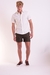 Camisa Linho Manga Curta Branca - comprar online