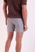 Shorts de Alfaiataria Cinza Claro na internet