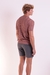 Shorts de Alfaiataria Cinza Chumbo - comprar online