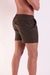 Shorts de Linho Verde Musgo - BISPO | MODA MASCULINA