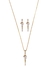 CONJUNTO FORÇA DELICADA - BANHADO A OURO 18K - comprar online
