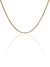 CHOKER RABO DE RATO (3MM) - BANHADO A OURO 18K
