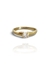 ANEL OLIVIA CRISTAL - BANHADO A OURO 18K