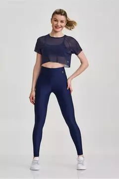 CROPPED DE TULE AZUL MARINHO - CAJUBRASIL por RENATA RIATTO
