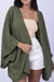 KIMONO BRISA VERDE OLIVA - comprar online