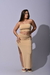 SAIA LONGA COM FENDA AREIA - Use Gipsy