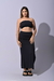 SAIA LONGA COM FENDA PRETA - comprar online