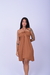 VESTIDO IBIZA CURTO MARROM - comprar online