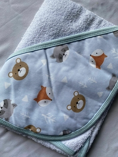 Toalla de bebe con capucha