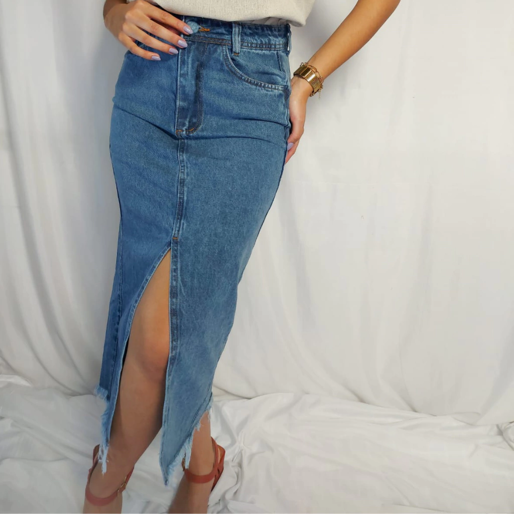 SAIA JEANS MIDI
