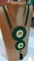 Colar Artesanal 2 Mandalas em Crochê - comprar online