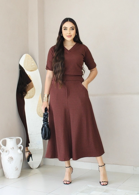 Conjunto Alfaiataria Saia