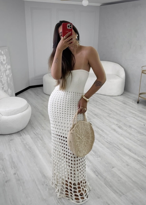 Vestido Longo Tricot Modal