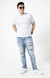 Pantalón Claro Roto Skinny Fit - Estilo y Comodidad
