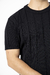 Playera Cuello Redondo con Líneas Tejido DB - Estilo Moderno en internet