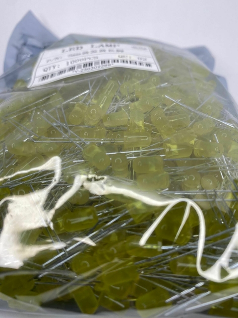 1000Peças -LED5MM AMARELO