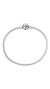 Pulseira Fecho Redondo Inspiração Pandora em Prata 925