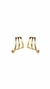 Brinco Ear Hook Lavinia Dourado - comprar online