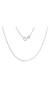 Colar Veneziana 1mm em Prata 925 - comprar online