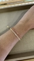 Pulseira 2 em 1 Riviera 2 Tons de Rosa com Alongador Dourado