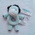 brinquedo pelucia chocalho carters menino