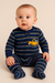 Macacão algodão bebê menino Carter's - Azul/Veiculo - comprar online