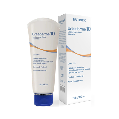 Ureaderme 10 Loção Rehidratante Essencial 120ml Nutriex