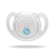Chupeta Fisher Price Tam 1 Azul Com Esterilizador BB1031