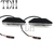 Kit de suporte para placa de moto, com luz led para seta e desligamento, compat? - comprar online
