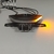 Kit de suporte para placa de moto, com luz led para seta e desligamento, compat? - WSTSTORE