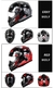 LS2-Full Face Capacete De Motocicleta Para Homens E Mulheres, Capacetes De Corri - comprar online