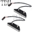 Kit de suporte para placa de moto, com luz led para seta e desligamento, compat?