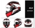LS2-Full Face Capacete De Motocicleta Para Homens E Mulheres, Capacetes De Corri na internet