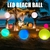 40cm brilhante led inflável bola de praia piscina brinquedo 16 núcleos luz par