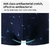Cuecas boxer de algodão masculinas, cuecas antibacterianas boxers respiráveis - loja online