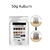 27.5g Kit De Fibras De Cabelo Regrowth Pós Aplicador De Queratina Hair Building