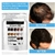 27.5g Kit De Fibras De Cabelo Regrowth Pós Aplicador De Queratina Hair Building