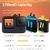 Telesin-1750mAh carregador de bateria, para gopro 11, hero 11, 10, 9, carregamen - comprar online