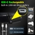 Sensor LED USB Recarregável Farol, Bateria Embutida, Cabeça Lanterna, Cabeça na internet