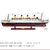 Com Luz LED Versão Atualização Titanic Cruise Ship Modelo Veleiro De Madeira