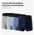Cuecas boxer de algodão masculinas, cuecas antibacterianas boxers respiráveis - comprar online