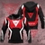 Imagem do Moletom com capuz com zíper masculino, camisa esportiva extrema, motocicleta GP