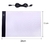 Mesa de fotocópia LED para crianças, prancheta, transmissão de luz, mesa de c na internet