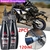 2pcs óleo do motor motocicleta cadeia de lançamento agente 120ml motocicleta c - comprar online