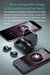 Fones de ouvido sem fio com display LED, fones de ouvido Bluetooth V5.0 TWS, Pow