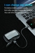 Fones de ouvido sem fio com display LED, fones de ouvido Bluetooth V5.0 TWS, Pow na internet
