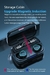 Fones de ouvido sem fio com display LED, fones de ouvido Bluetooth V5.0 TWS, Pow - loja online